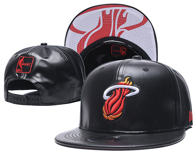 2020 NBA Miami Heat hat->->Sports Caps